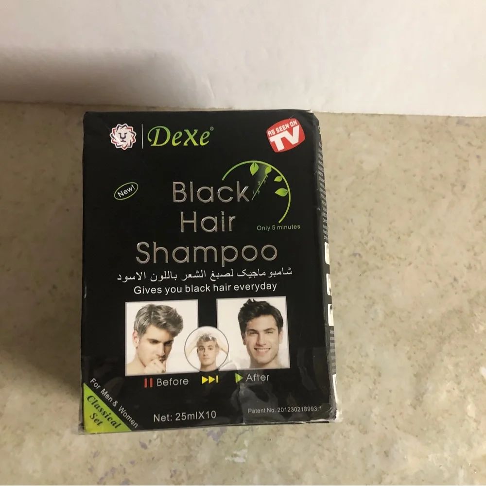 As Seen On TV Dexe Black Hair Shampoo